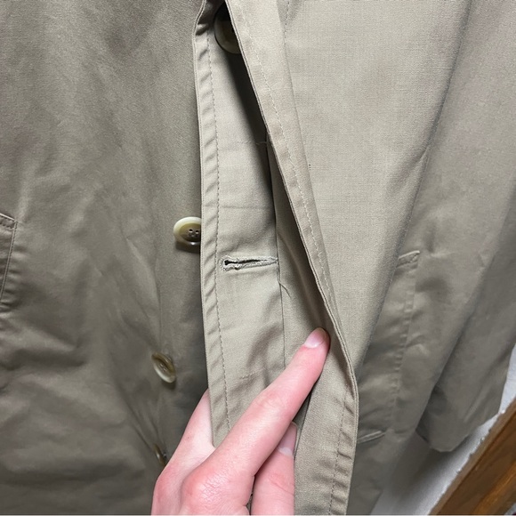 London Fog Maincoats 80s Vintage Trench Coat - Picture 5 of 9